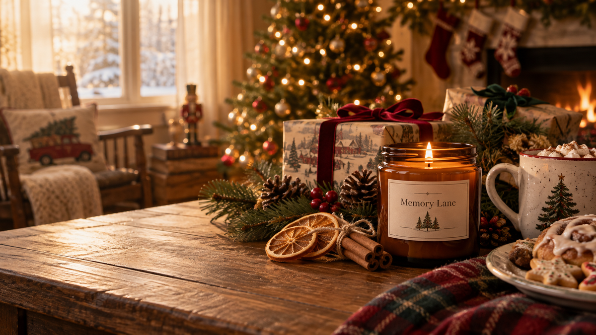 Smells like Christmas used to feel.